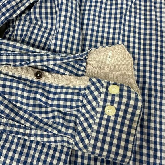 Timberland XXL Slim Fit Mens Check Shirt - Picture 7 of 8